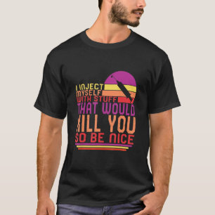 Camiseta Sensibilización sobre la diabetes T1d Niños Guerre