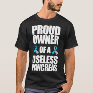 Camiseta Sensibilización sobre la Diabetes Tipo 1 Orgulloso