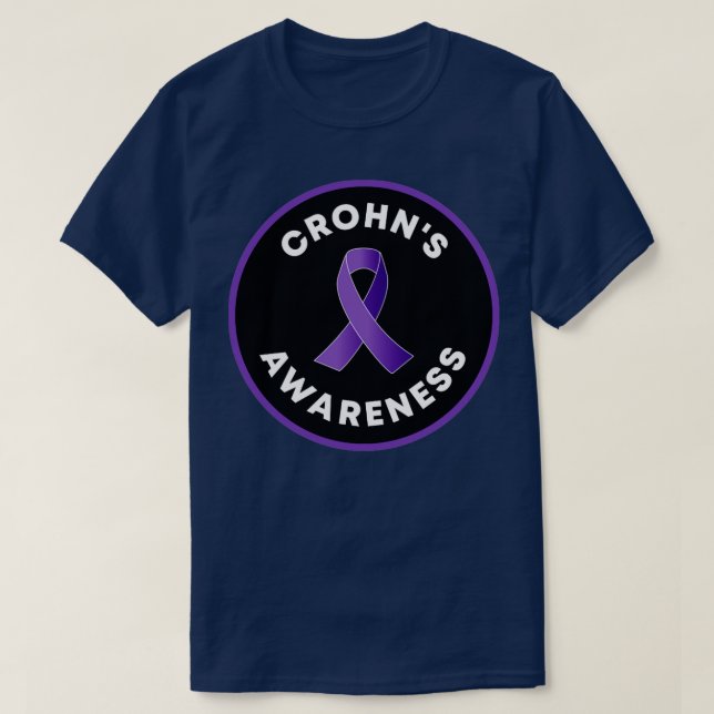 Camiseta Sensibilización sobre la discapacidad de los crohn (Diseño del anverso)