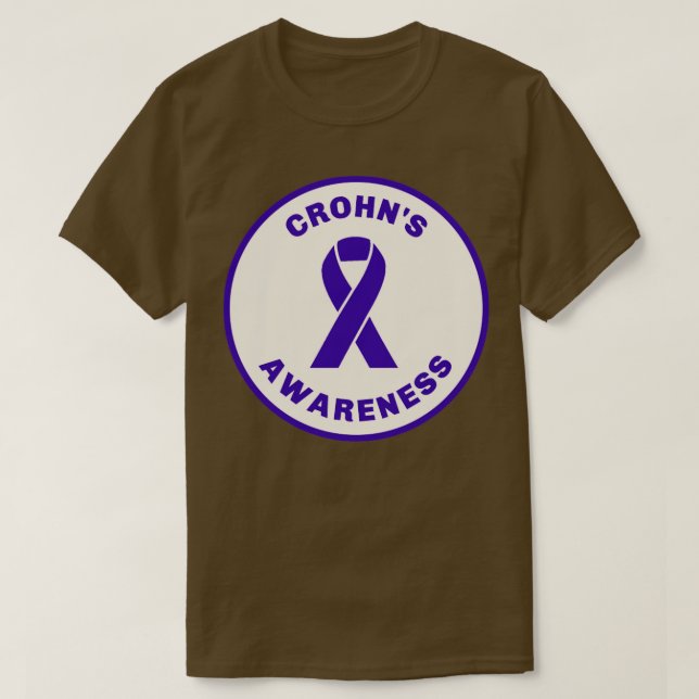Camiseta Sensibilización sobre la discapacidad de los crohn (Diseño del anverso)