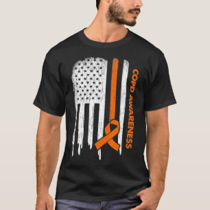 Camiseta Sensibilización sobre la EEUU del Naranja de la ba