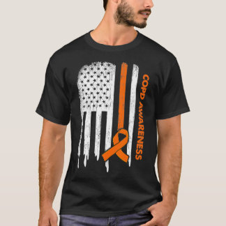 Camiseta Sensibilización sobre la EEUU del Naranja de la ba