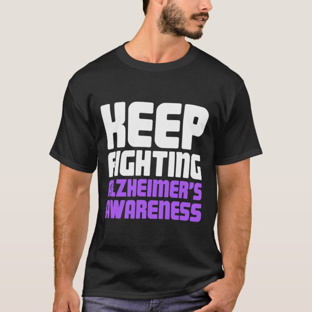 Camiseta Sensibilización sobre la enfermedad de Dementia He (Anverso)