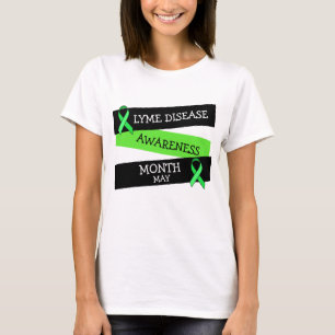 Camiseta Sensibilización sobre la enfermedad de Lyme Mes de