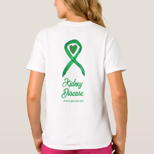 Camiseta Sensibilización sobre la enfermedad renal Cinta de