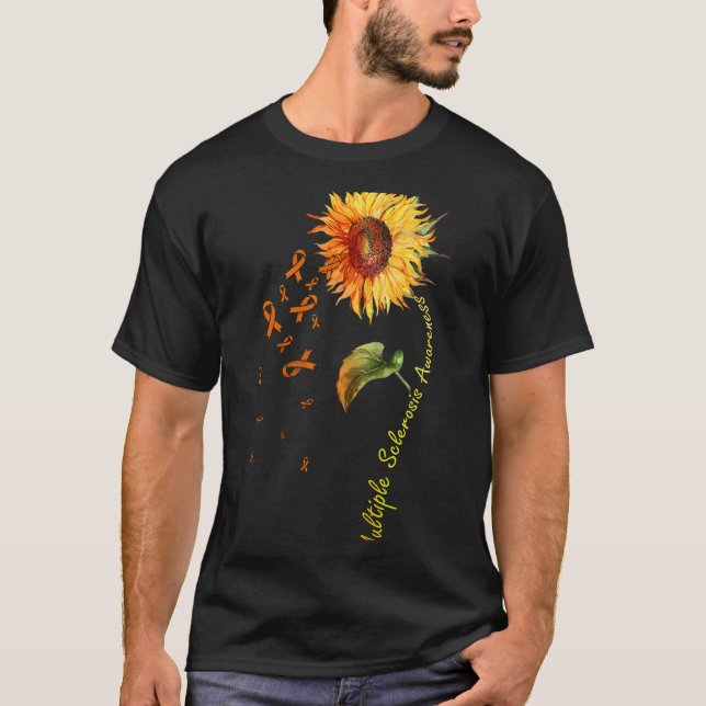 Camiseta Sensibilización sobre la esclerosis Girasol Sensib (Anverso)
