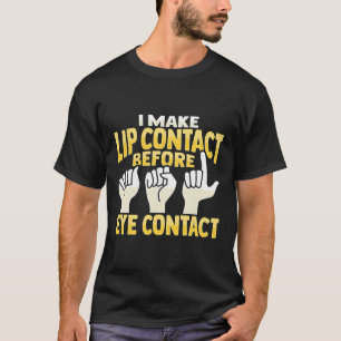 Camiseta Sensibilización sobre la pérdida de audición sorda