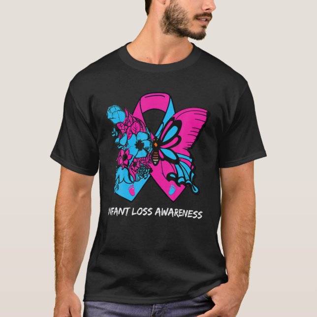 Camiseta Sensibilización sobre la pérdida de niños (Anverso)