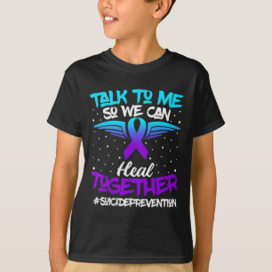 Camiseta Sensibilización sobre la prevención del suicidio 9