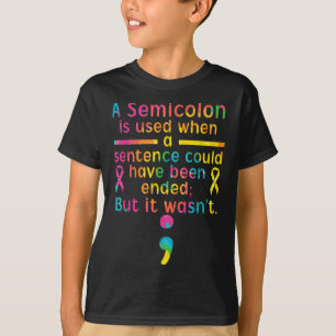Camiseta Sensibilización sobre la prevención del suicidio D