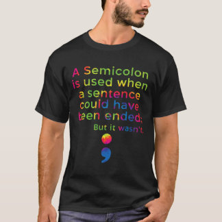 Camiseta Sensibilización sobre la prevención del suicidio D