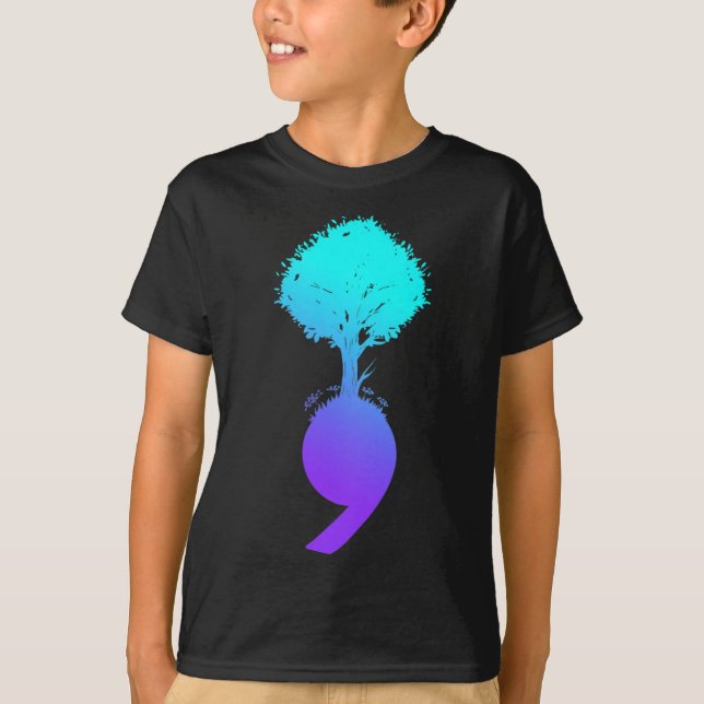 Camiseta Sensibilización sobre la prevención del suicidio e (Anverso)