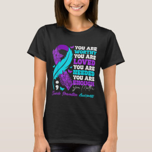 Camiseta Sensibilización sobre la prevención del suicidio M