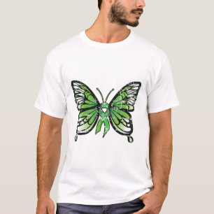 Camiseta Sensibilización sobre la salud Mariposa de la Cint