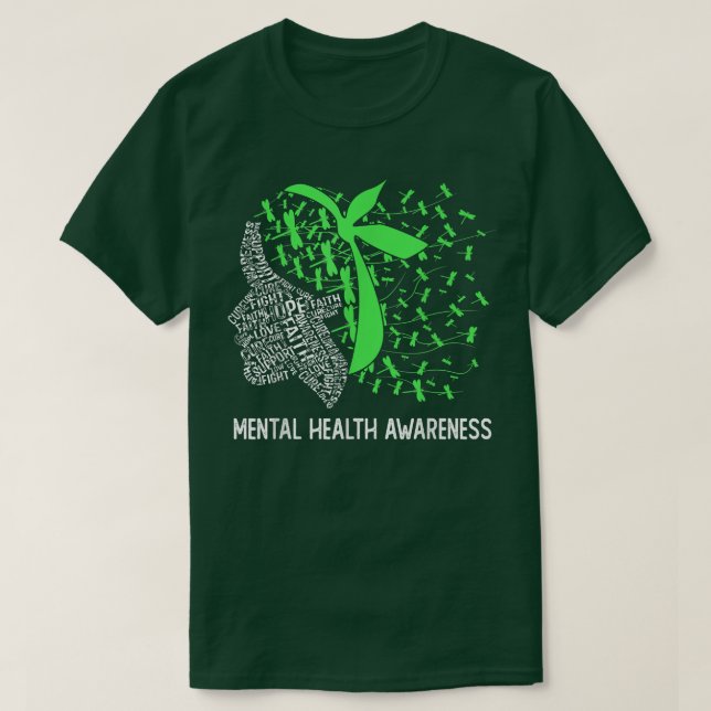 Camiseta Sensibilización sobre la salud mental 4082 1457 (Diseño del anverso)