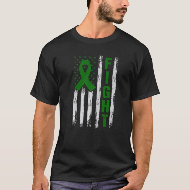 Camiseta Sensibilización sobre la salud mental Bandera esta (Anverso)