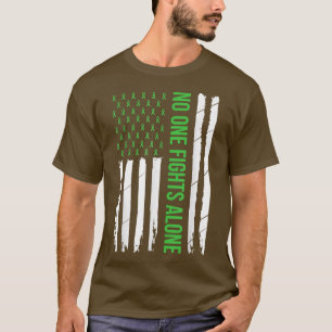 Camiseta Sensibilización sobre la salud mental Cinta Verde 