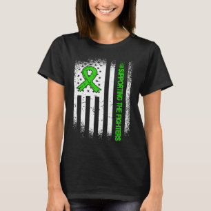 Camiseta Sensibilización Sobre La Salud Mental Cinta Verde 