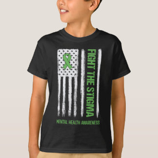 Camiseta Sensibilización sobre la salud mental Lucha contra