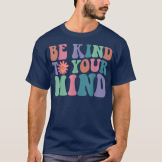 Camiseta Sensibilización Sobre La Salud Mental Tenga En Cue