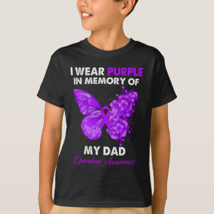 Camiseta Sensibilización sobre la sobredosis de mariposa qu