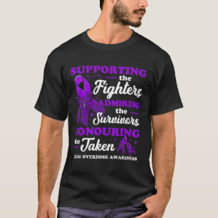 Camiseta Sensibilización Sobre La Sobredosis De Medicamento