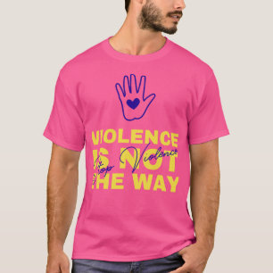 Camiseta sensibilización sobre la violencia doméstica 4