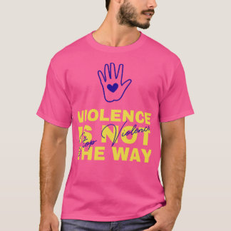 Camiseta sensibilización sobre la violencia doméstica 4
