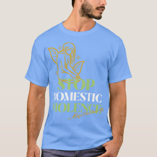 Camiseta sensibilización sobre la violencia en el hogar