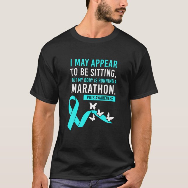 Camiseta Sensibilización sobre las POTS para un paciente co (Anverso)