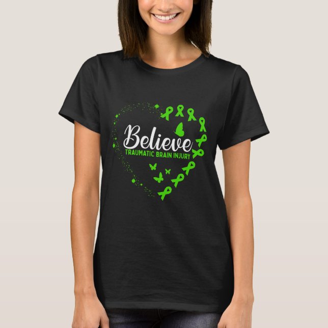 Camiseta Sensibilización sobre lesiones cerebrales traumáti (Anverso)