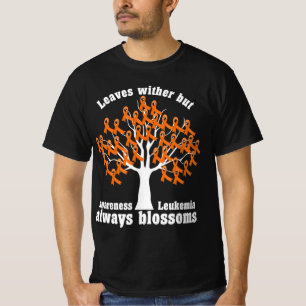 Camiseta Sensibilización sobre leucemia aml en árbol de cin