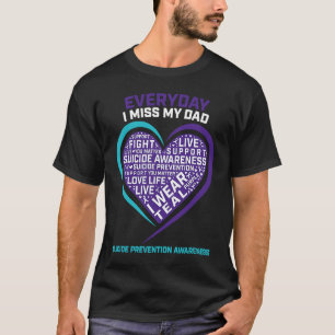 Camiseta Sensibilización suicida Papel Mujeres Hombres Prev