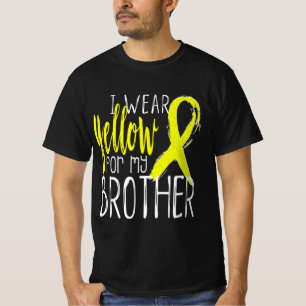 Camiseta Sensibilización suicida que llevo amarillo por mi 