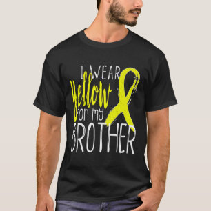 Camiseta Sensibilización suicida que llevo amarillo por mi 