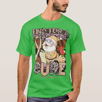 Camiseta Sensibilización Uterina navidades leopardo curan