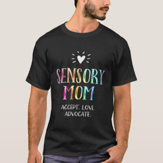 Camiseta Sensory Mom Tshirt Special Needs Mom Tee Autism
