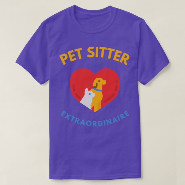 Camiseta Sentación del Mascota del mascota (Diseño del anverso)