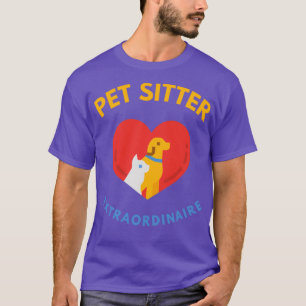 Camiseta Sentación del Mascota del mascota