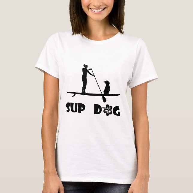 Camiseta Sentada del perro del SORBO (Anverso)