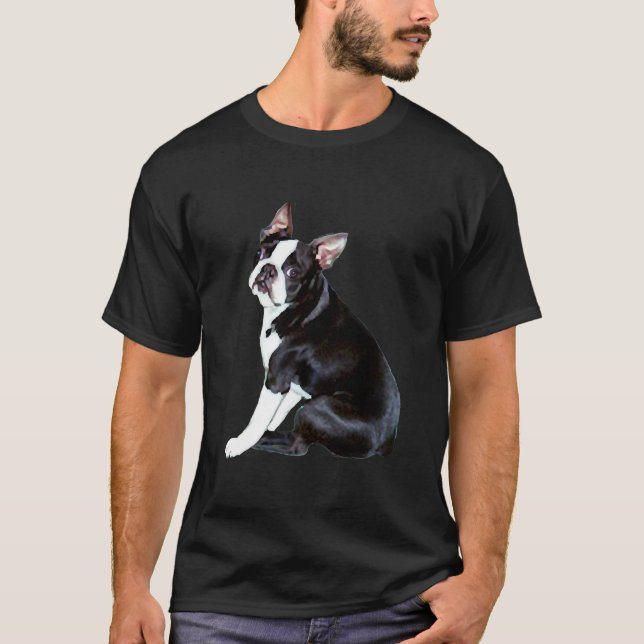 Camiseta Sentada en el lado más terrible de Boston (Anverso)