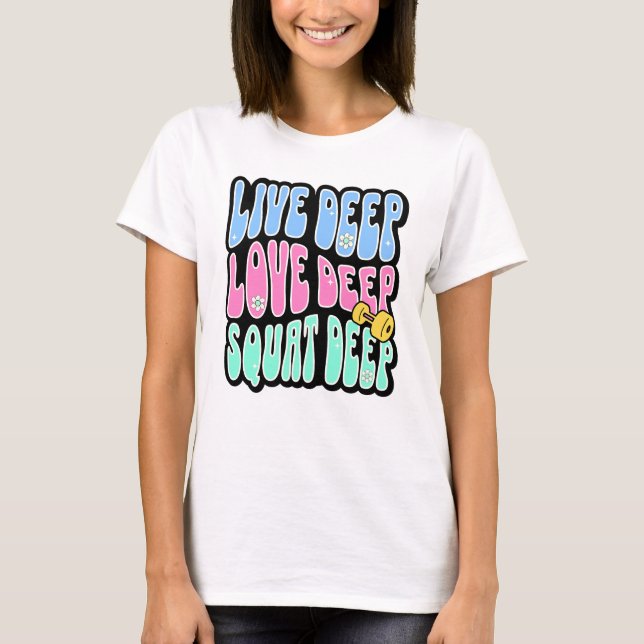 Camiseta Sentadilla (Anverso)