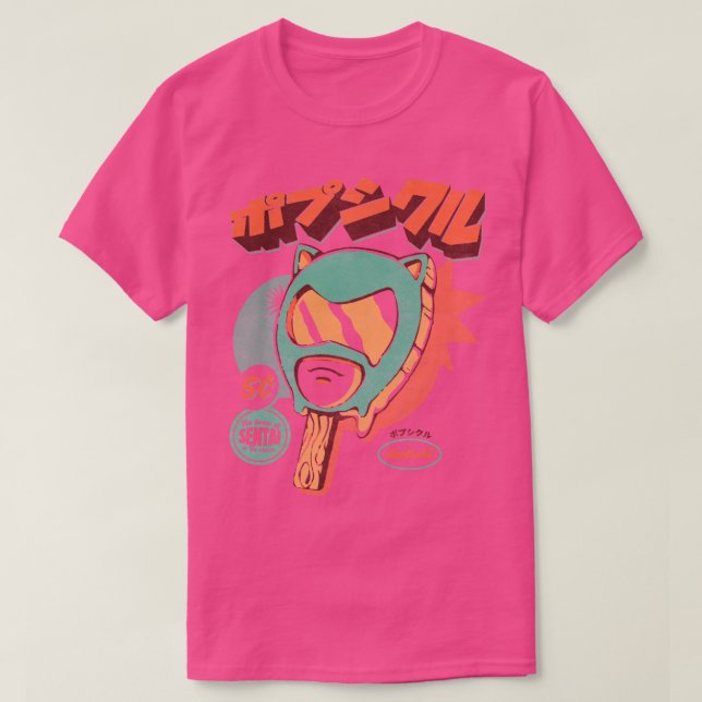 Camiseta Sentai Ice Pop (Diseño del anverso)