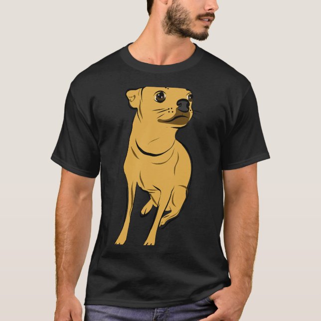 Camiseta Sentando a Chihuahua (Anverso)