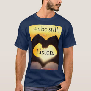 Camiseta sentarse
