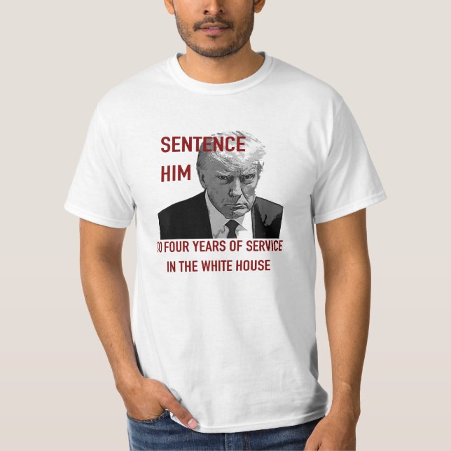 Camiseta Sentencia Trump (Anverso)
