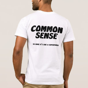Camiseta Sentido común