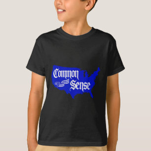 Camiseta Sentido Común Usa Espíritu Patriótico Orgulloso Am
