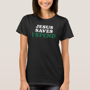 Camiseta Sentido Jesús gracioso estético me ahorraba el sar