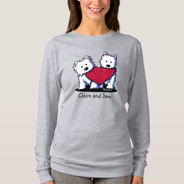 Camiseta Sentido Westie Terrier (Anverso)